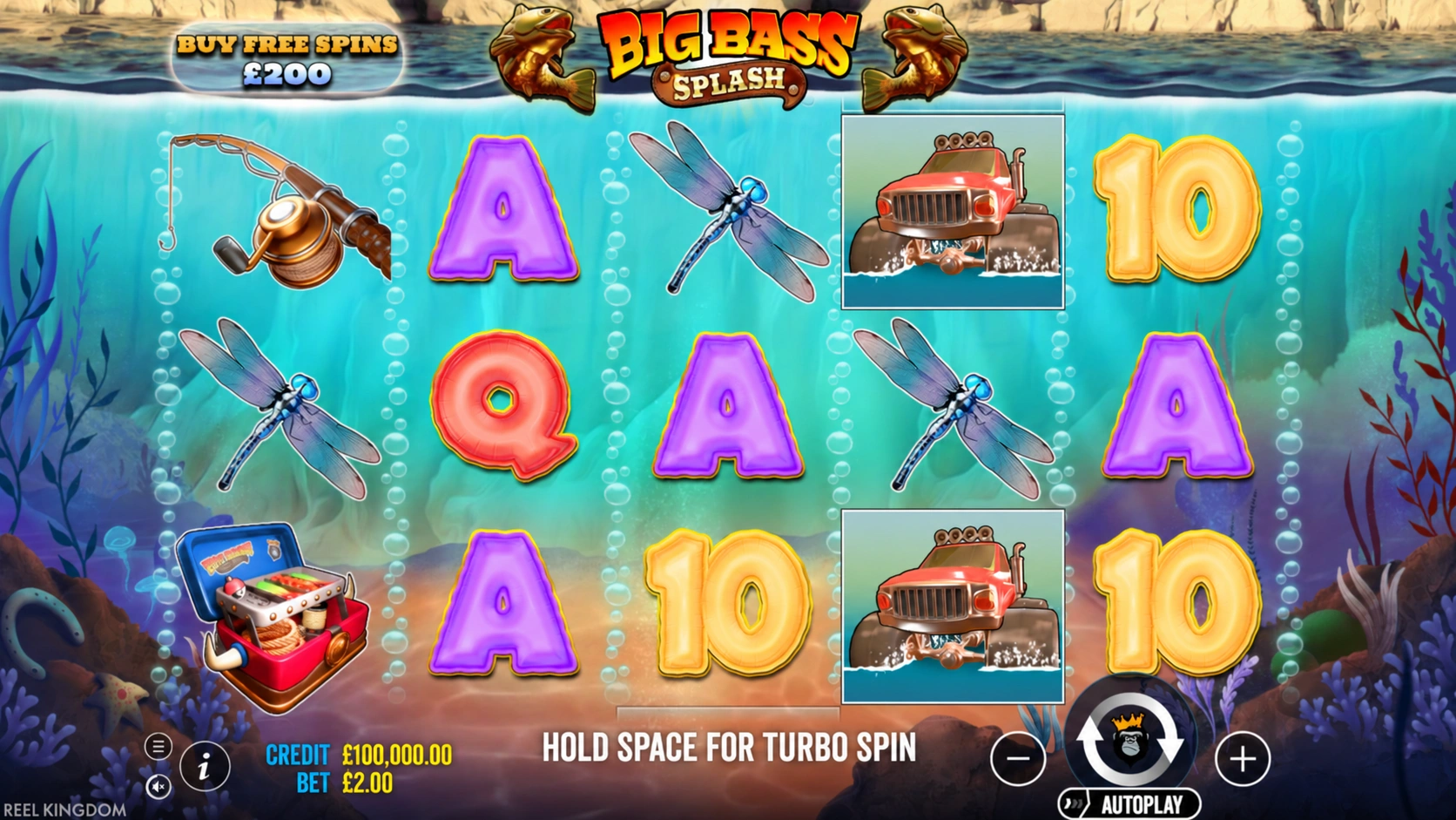RTP, volatility and the ceiling of Big Bass Splash UK